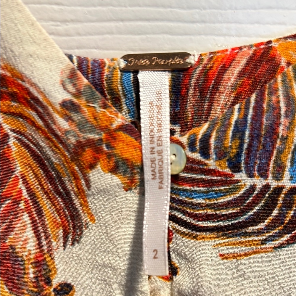Free People Multicolor Patterned Top - Picture 4 of 8